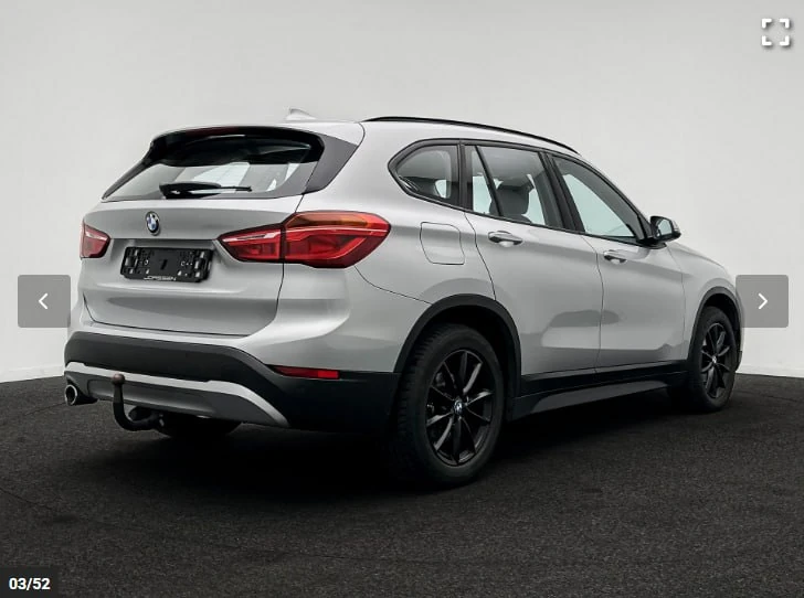 BMW X1 16d, exterior trasero