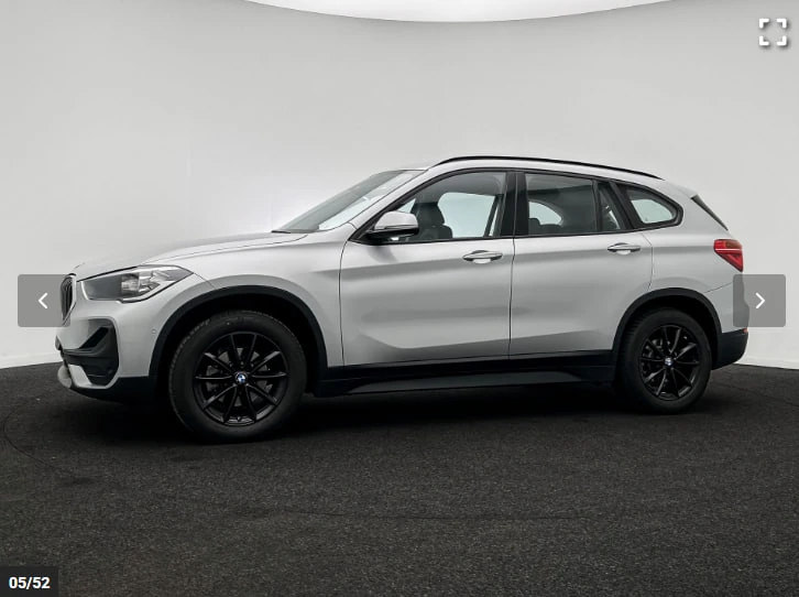 BMW X1 16d, lateral izquierdo