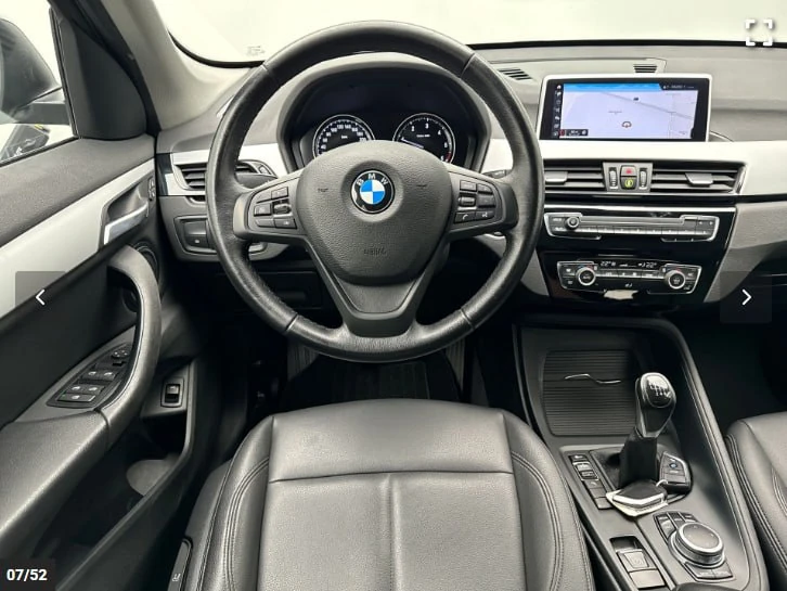 BMW X1 16d, interior delantero